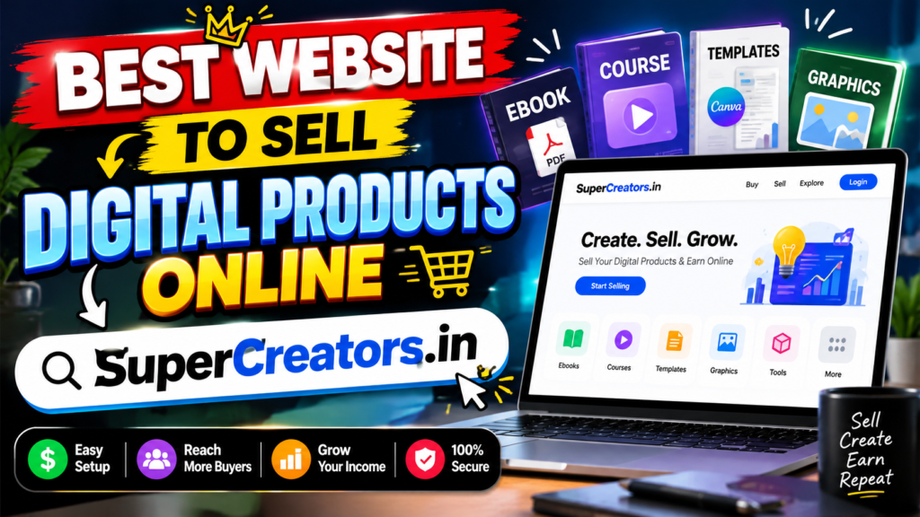 Best Website to Sell Digital Products Online