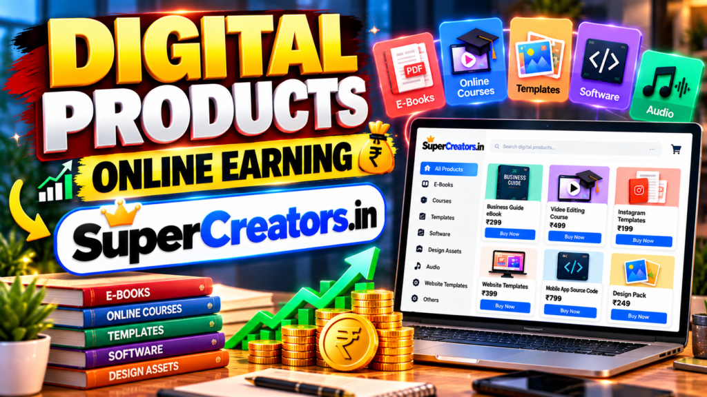 Digital Products Se Online Earning