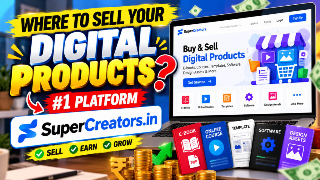 Where To Sell Your Digital Products